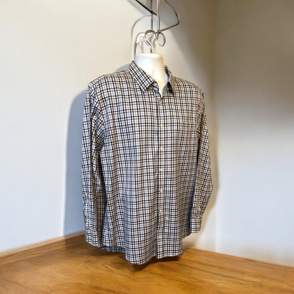 NORDSTROM Button Down Shirt. Size 17 1/2 34/35 - Picture 2 of 10